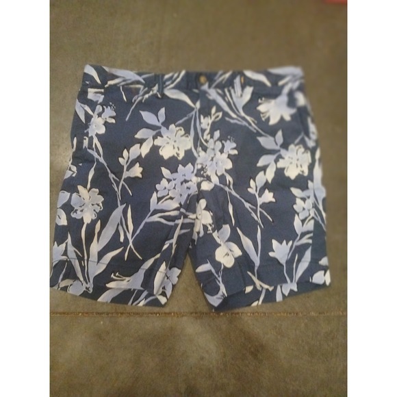 Polo Ralph Lauren Other - Polo Ralph Lauren Men's 35 Blue Floral Print Stretch Chino Shorts